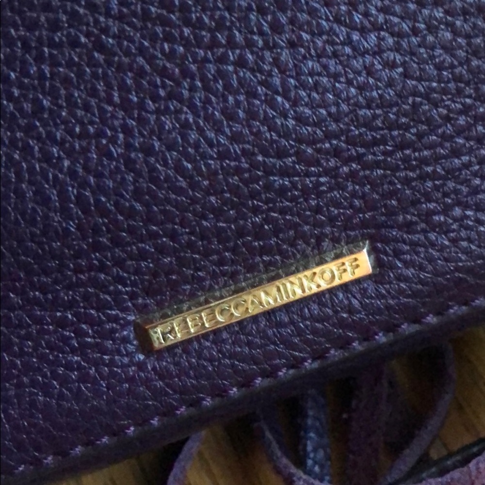 Purple Rebecca Minkoff Zipper Crossbody - Picture 4 of 4